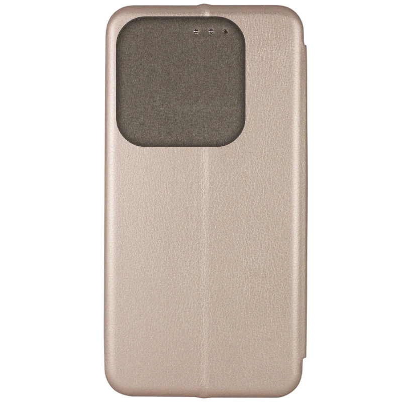 Чохол-книжка класичний на Realme Note 60x – Золотий. Фото 3 з 5