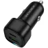 АЗП Borofone BZ34B Cloud PD20W+QC3.0 total 38W (1USB-A/1C) – Black. Фото 3 з 5