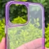 TPU+PC чохол з кольоровою окантовкою на Apple iPhone 15 Pro (6.1") – Purple. Фото 4 з 4