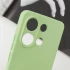 Чохол Silicone Case Lakshmi з закритою камерою на Xiaomi Redmi Note 13 4G – Зелений / Pistachio. Фото 6 з 8