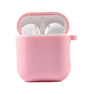 Силіконовий футляр з мікрофіброю для навушників Airpods 1/2 фото 1 з 1