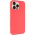 Чохол з закритим низом Silicone Case на Apple iPhone 16 Pro – Кавуновий / Watermelon red. Фото 3 з 9
