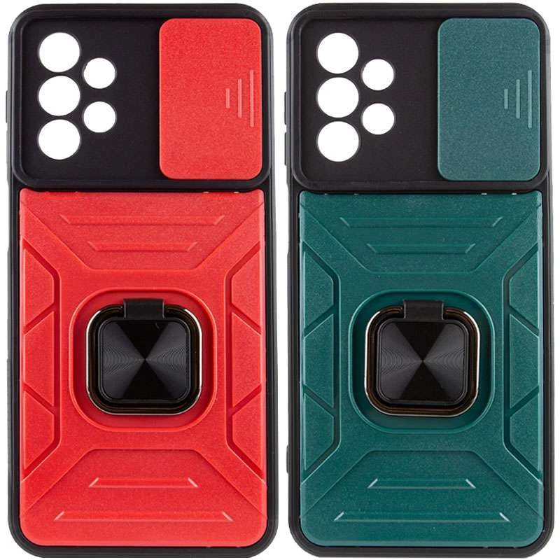 Протиударний чохол Flash зі шторкою для камери та кільцем на Samsung Galaxy A52 4G / A52 5G фото 1 з 1