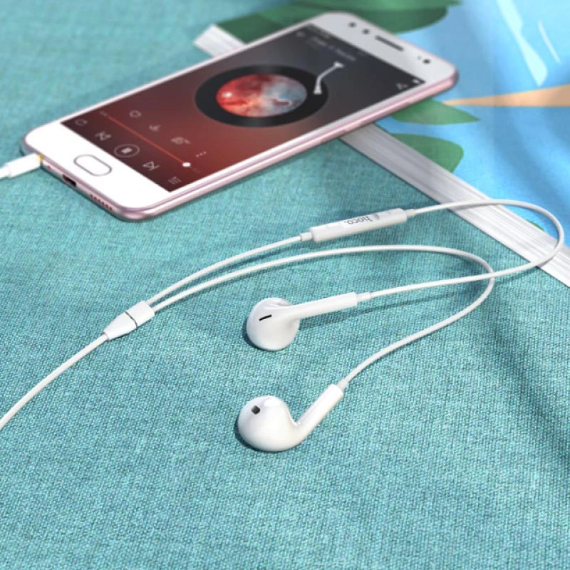 Стерео навушники Hoco M101 Max 3.5mm – White. Фото 3 з 4