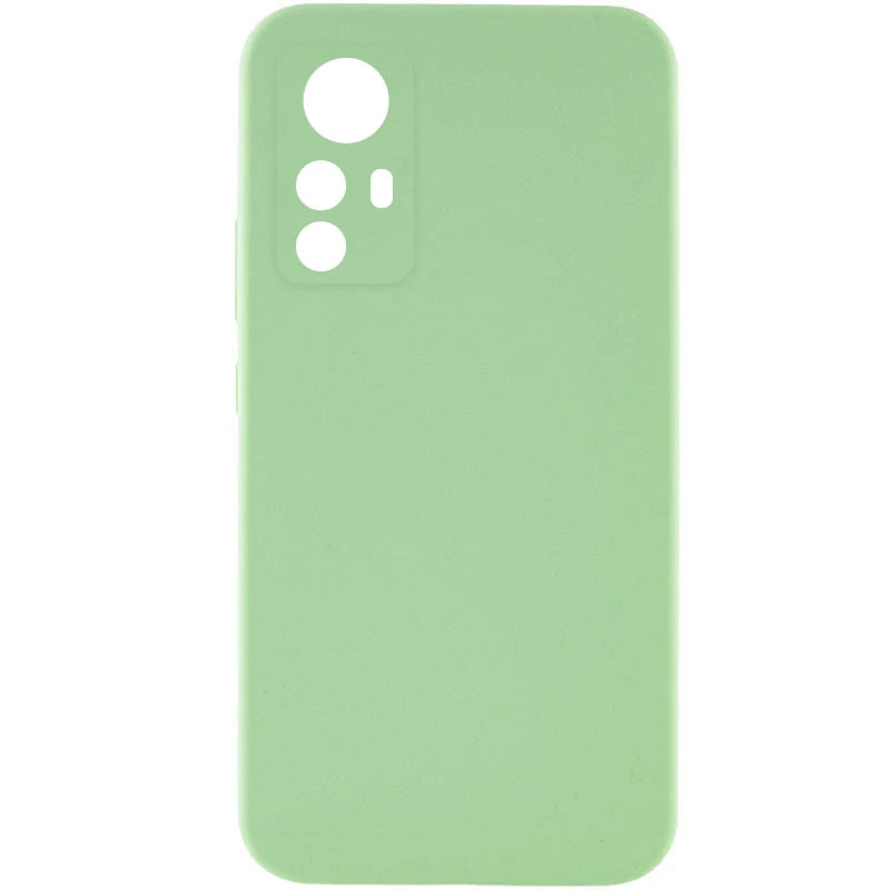 Чехол Silicone Case Lakshmi Premium з закритою камерою на Xiaomi Redmi Note 12S – Мятный / Mint. Фото 1 из 3