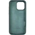 Чехол Silicone Case с закрытым низом для Apple iPhone 15 Pro Max (6.7") – Зеленый / Forest green. Фото 4 из 6