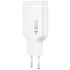 СЗУ WIWU G034 Essen PD45W GaN (2USB-C) – White. Фото 1 из 6
