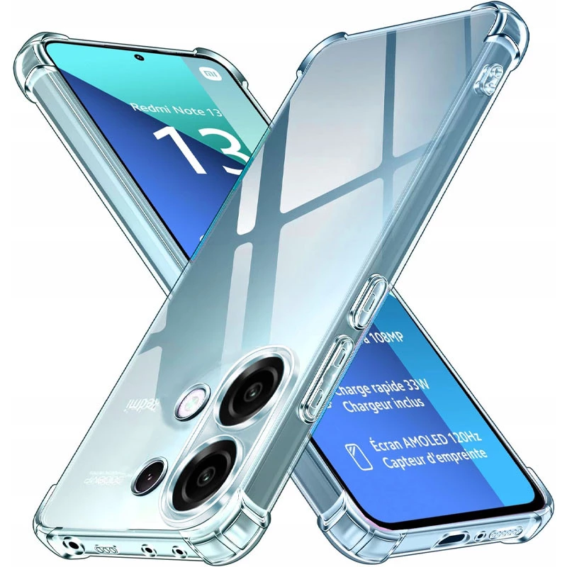 Силіконовий чохол з критими бортами на Xiaomi Poco M6 Pro 4G фото 1 з 2