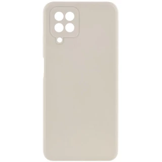 Кольоровий силіконовий чохол із захистом камери на Samsung Galaxy M33 5G — Сірий / Smoky Gray