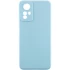 Кольоровий силіконовий чохол із захистом камери на Xiaomi Redmi Note 12S – Бірюзовий / Turquoise. Фото 2 з 8