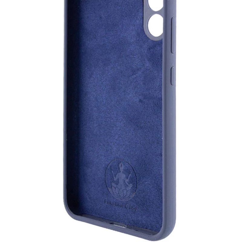 Чохол Silicone Case Lakshmi Premium з закритою камерою на Samsung Galaxy S20 FE – Темно-синій / Midnight blue. Фото 5 з 7