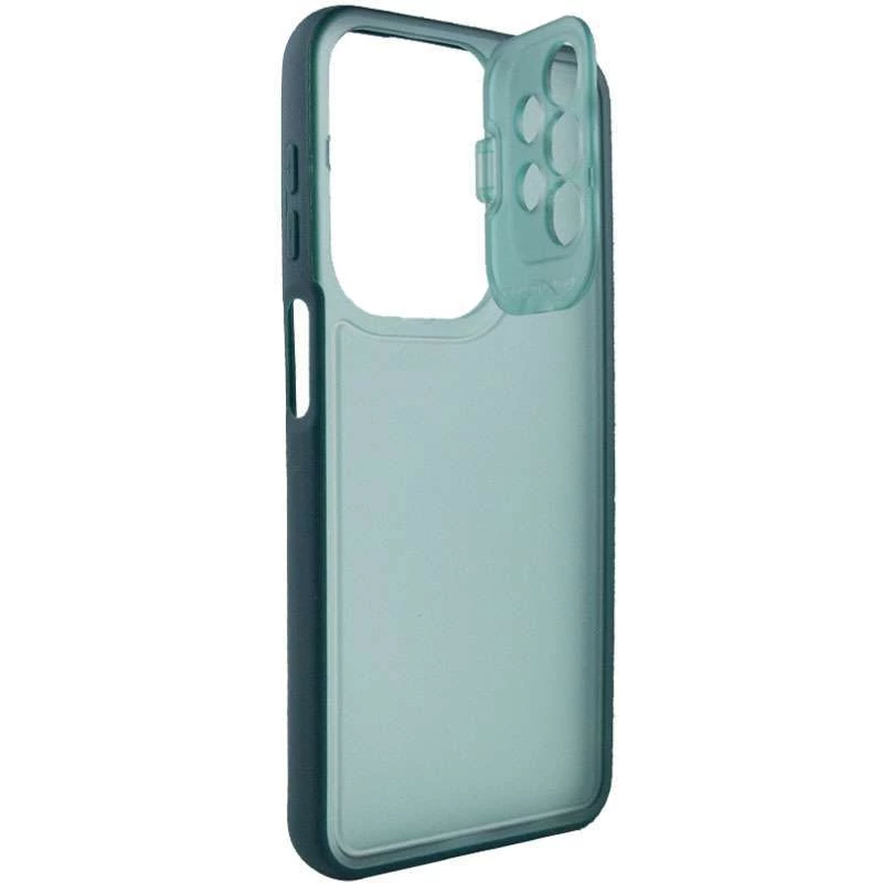 TPU+PC чехол OpenCam для Samsung Galaxy A13 4G – Зеленый. Фото 3 из 7