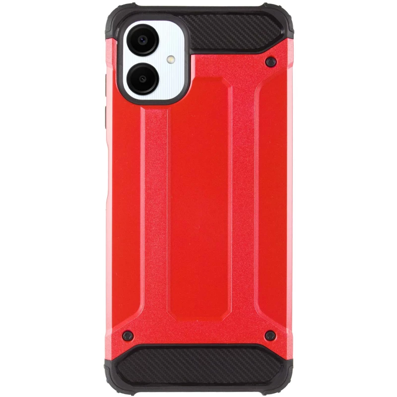 Протиударний чохол з посиленими кутами Immortal на Samsung Galaxy A06 – Червоний. Фото 4 з 8