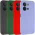 Цветной силиконовый чехол GETMAN с закрытой камерой на Xiaomi Redmi 17 фото 1 из 1