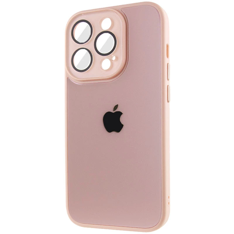 Силіконовий сапфіровий чохол з захистом камери на Apple iPhone 13 Pro (6.1") – Рожевий / Pink Sand. Фото 5 з 8