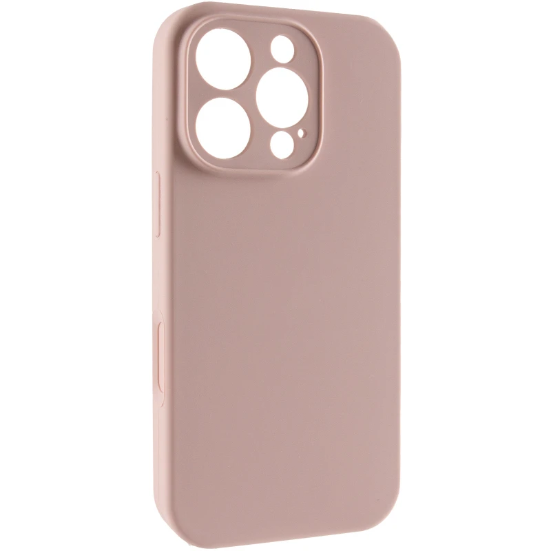 Чехол Silk Full Camera Protective (AA) NO LOGO для Apple iPhone 16 Pro Max – Розовый / Pink Sand. Фото 1 из 8
