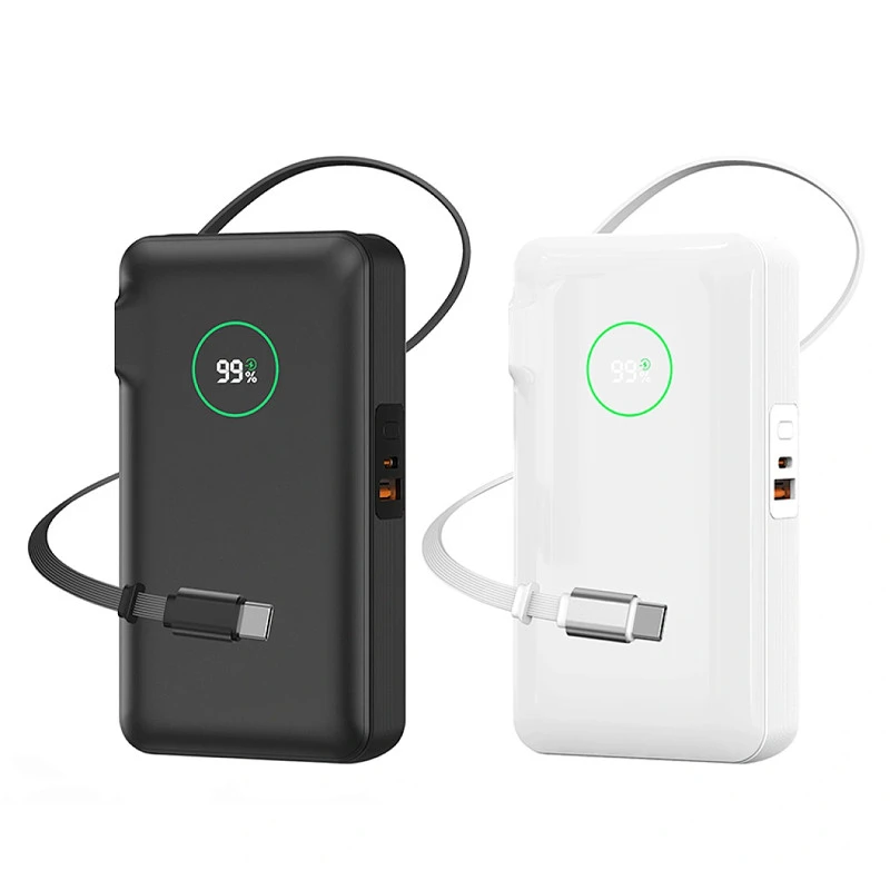 Портативний ЗП Power Bank WIWU Wi-P049 PD20W with cable 10000 mAh фото 1 з 2