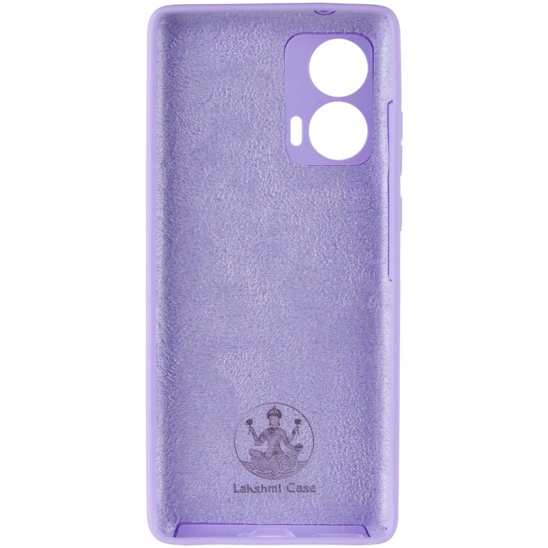 Чохол Silicone Cover Ummi Lakshmi Full Camera (AA) для Motorola Edge 50 – Бузковий / Dasheen. Фото 3 з 5