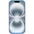 Чохол Silicone Case з закритим низом на Apple iPhone 16e (6.1") – Синій / Capri Blue. Фото 3 з 6
