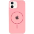 Чохол Silicone Armor Max with MagSafe для Apple iPhone 11 (6.1") – Рожевий / Light pink. Фото 4 з 9