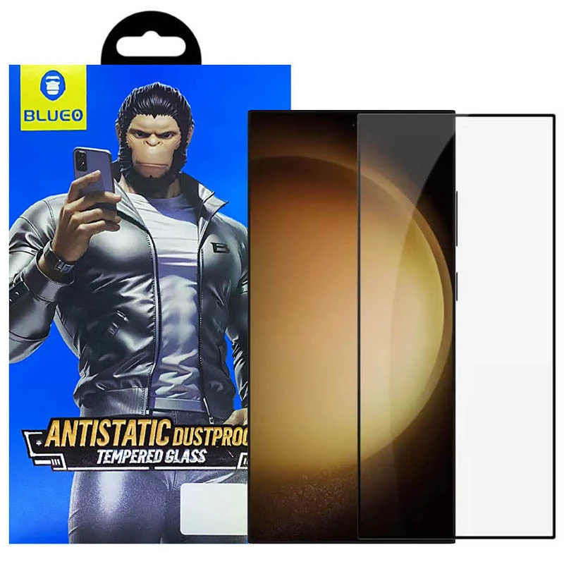 Захисне скло Blueo Full Cover HD на Samsung Galaxy S25 Ultra – Чорний. Фото 1 з 6