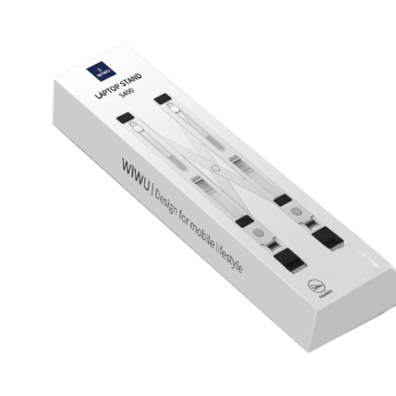 Підставка для ноутбуку WIWU S400 Laptop stand – silver. Фото 7 з 7