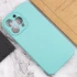 Чехол с закрытым низом Silicone Case для Apple iPhone 16 Pro – Бирюзовый / Marine Green. Фото 9 из 9