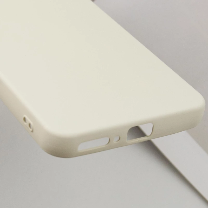 Чохол Silicone Case Lakshmi з закритою камерою на Xiaomi Redmi Note 13 4G – Пісочний / Sand. Фото 6 з 6
