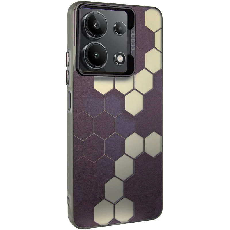Чохол TPU+PC Street Art для Xiaomi Redmi Note 13 4G – Honeycomb. Фото 2 з 6
