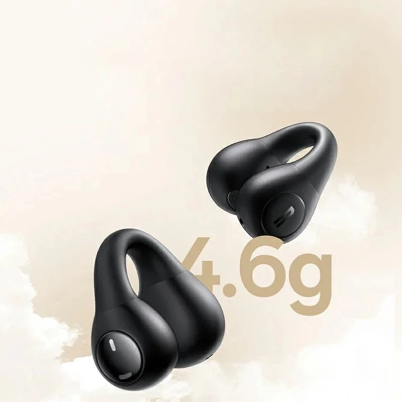 Бездротові TWS навушники Baseus OS Bass 15 Clip Open-Ear (A00079500) – Cluster Black. Фото 7 з 7