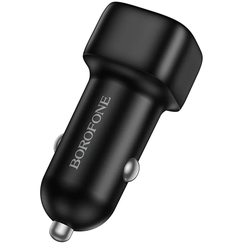 АЗП Borofone BZ34 Cloud QC3.0 18W (1USB-A) – Black. Фото 4 з 5