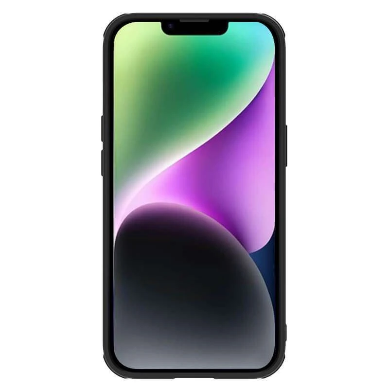 TPU+PC чохол Nillkin Textured S Magnetic на Apple iPhone 14 (6.1") – Black. Фото 4 з 6