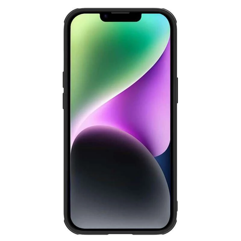 TPU+PC чохол Nillkin Textured S на Apple iPhone 14 (6.1") – Black. Фото 4 з 5