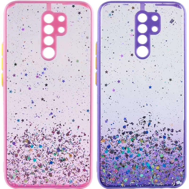 

Чохол з блискітками та захистом камери на Xiaomi Redmi 9