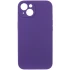 Чехол с защитой камеры Silicone Case для Apple iPhone 15 (6.1") – Фиолетовый / Amethyst. Фото 1 из 6