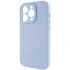 Чехол Silk Full Camera Protective (AA) NO LOGO для Apple iPhone 15 Pro (6.1") – Голубой / Lilac Blue. Фото 3 из 6