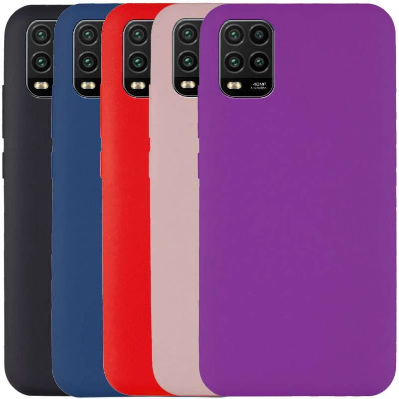 

Чохол Silicone Case без лого на Xiaomi Mi 10 Lite