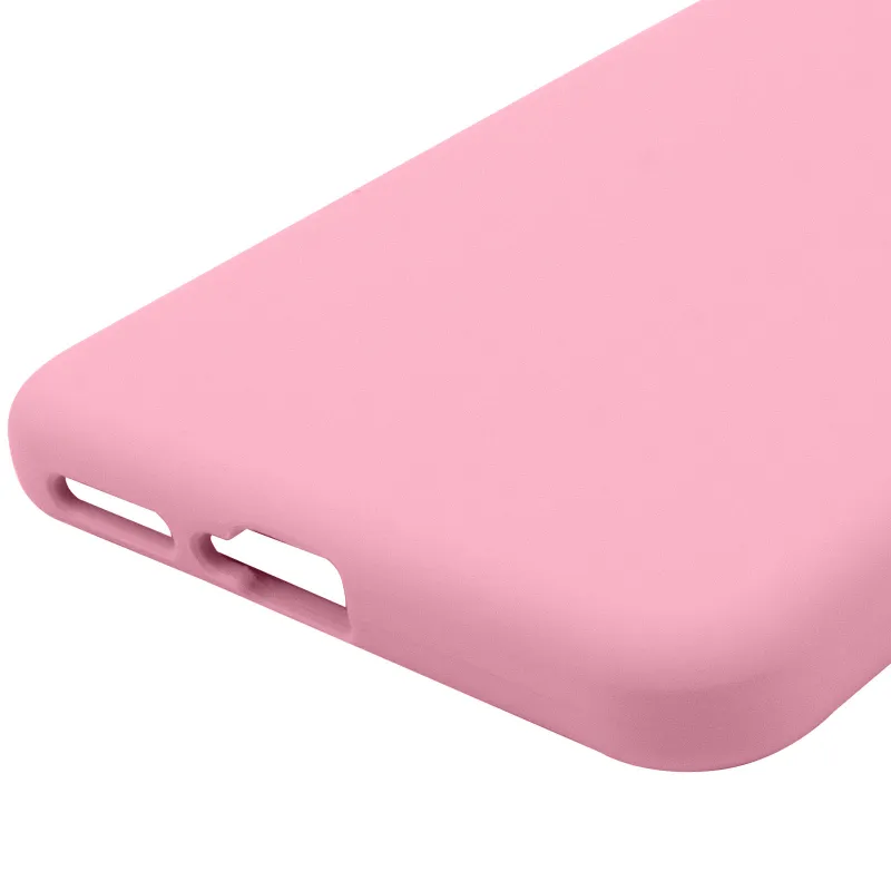 Чехол Silicone Case Lakshmi Premium з закритою камерою на Xiaomi Redmi Note 15 Pro 4G – Розовый / Light pink. Фото 6 из 6