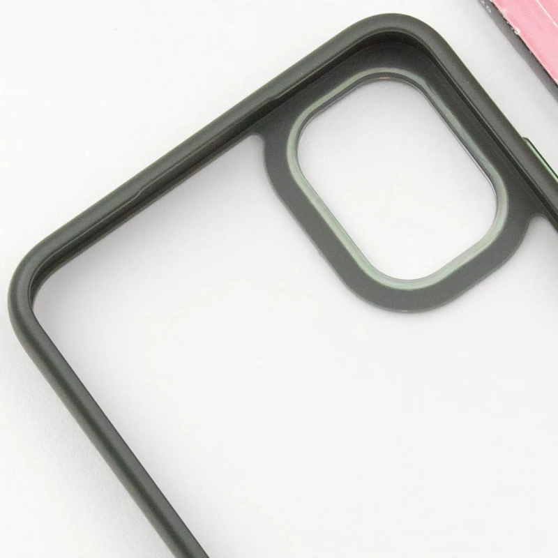 Захистний чохол TPU+PC матовий на Samsung Galaxy A05 – Dark Green. Фото 6 з 11