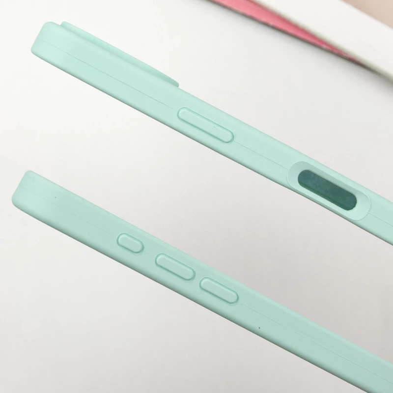 Чехол Silicone Case с закрытым низом для Apple iPhone 16 Pro Max – Бирюзовый / Turquoise. Фото 8 из 10