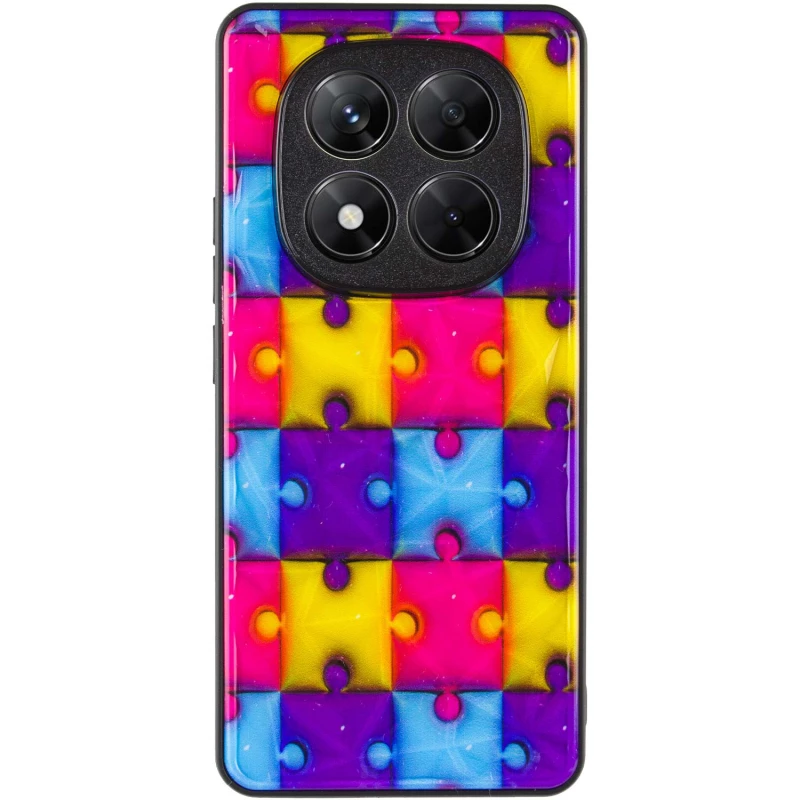 Чохол Prisma Plush для Xiaomi Redmi Note 14 Pro 5G – Puzzle. Фото 4 з 10