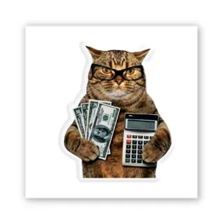 Стікер 3D до 5см Animal Collection фото 1 з 6