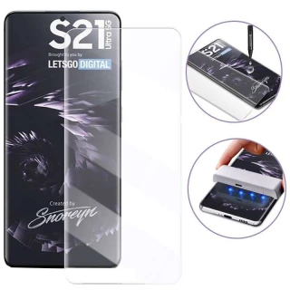 3D защитное стекло Mocolo с УФ лампой для Samsung Galaxy S21 Ultra фото 1 из 1