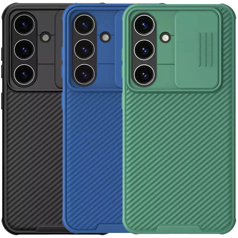 Карбована накладка Nillkin Pro зі шторкою для камери на Samsung Galaxy S24+ фото 1 з 1