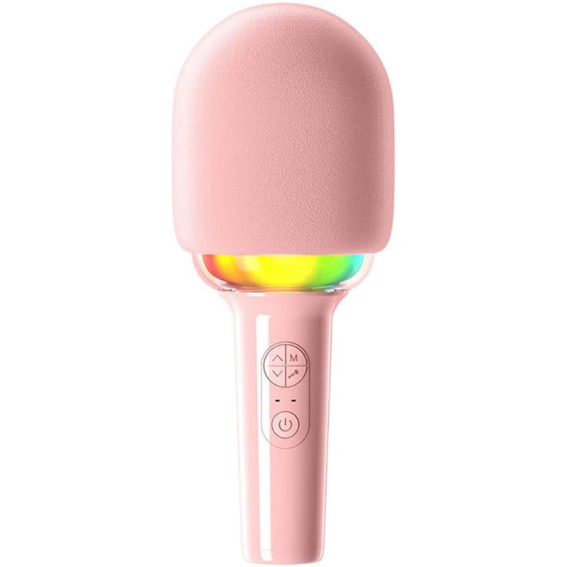 

Караоке Микрофон-колонка L8 (Pink)