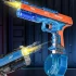 Водяний акумуляторний пістолет Water Gun 66-35 (500ml) with lithium battery – Blue / Orange. Фото 2 з 8