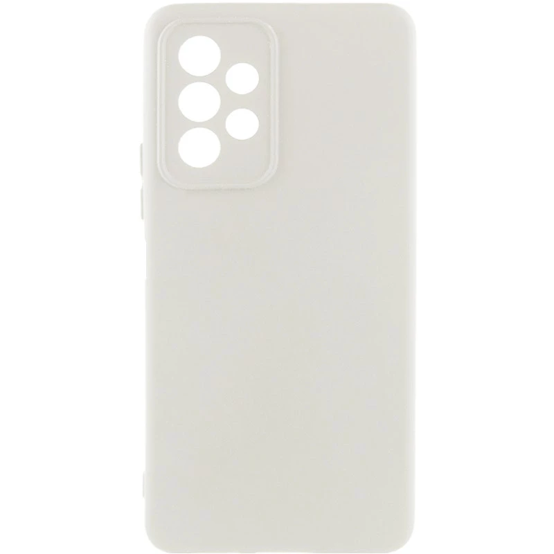 Чохол Silicone Case Lakshmi Plus з закритою камерою на Samsung Galaxy A23 4G – Білий / White. Фото 1 з 2
