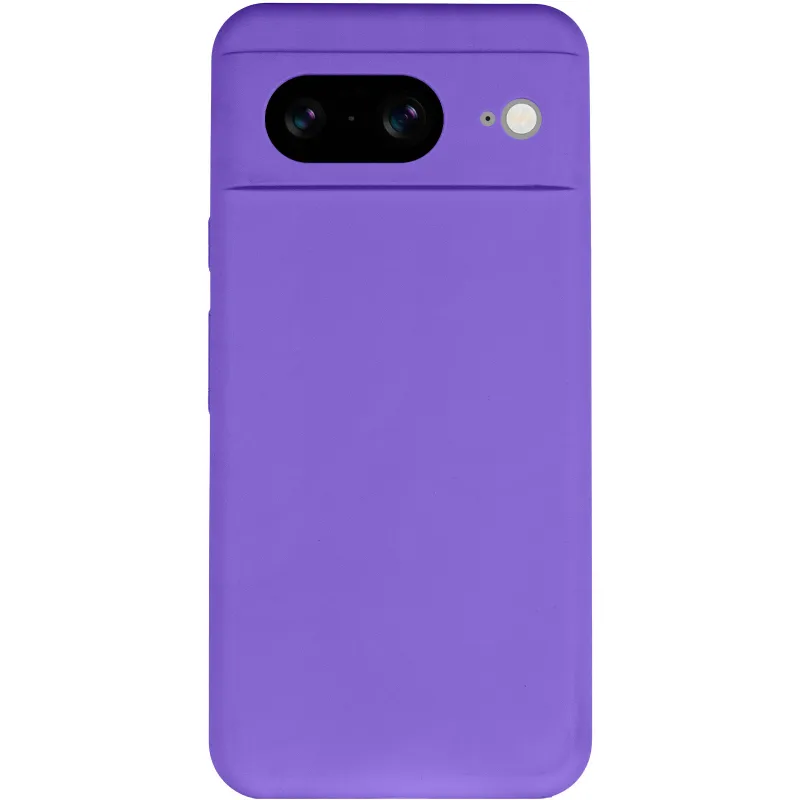 Чохол Silicone Case Lakshmi Premium із закритою камерою для Google Pixel 8a – Фіолетовий / Amethyst. Фото 3 з 6