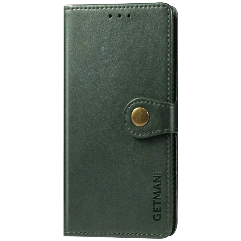 Чохол-книжка GETMAN Gallant  на Samsung Galaxy A34 5G – Зелений. Фото 1 з 3