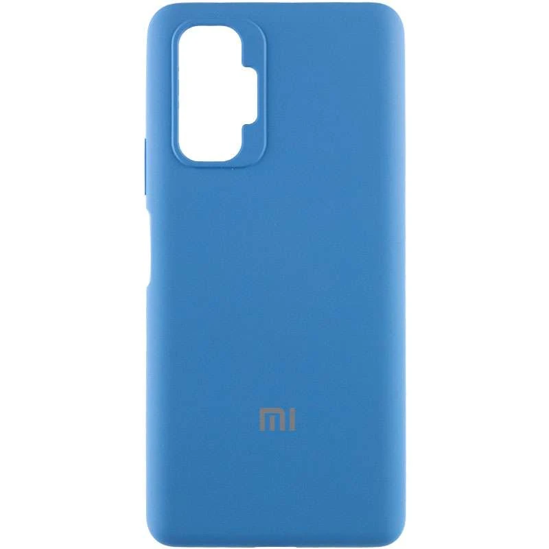 

Чехол Silicone Case с закрытым низом для Xiaomi Redmi Note 10 Pro (Синий / Royal blue), Синій / royal blue